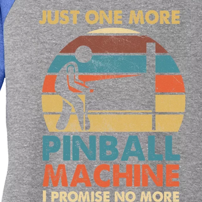 Pinball Lovers Pub Sports Pinball Women's Tri-Blend 3/4-Sleeve Raglan Shirt