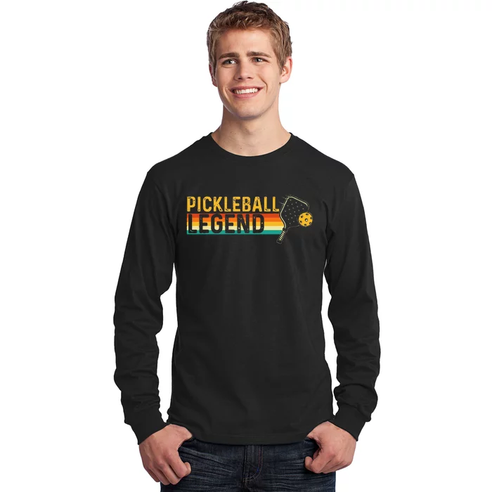 Pickleball Legend Pickleballers Pickleball Player Long Sleeve Shirt