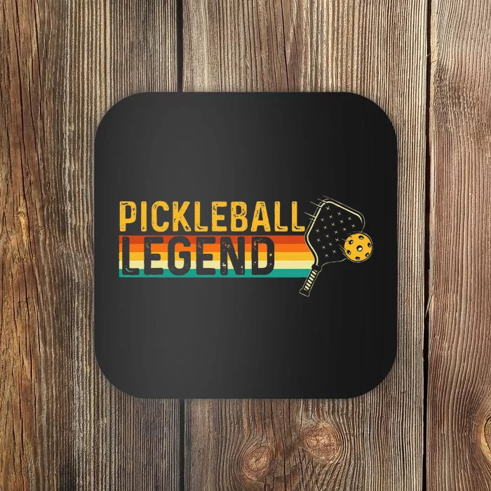 Pickleball Legend Pickleballers Pickleball Player Coaster