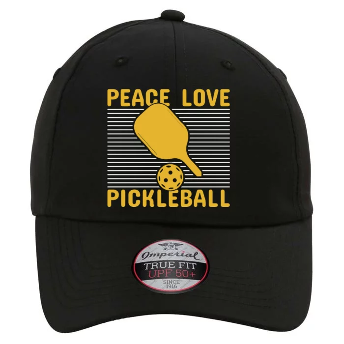 Peace Love Pickleball Paddles Sport Gift Pickleball Team The Original Performance Cap