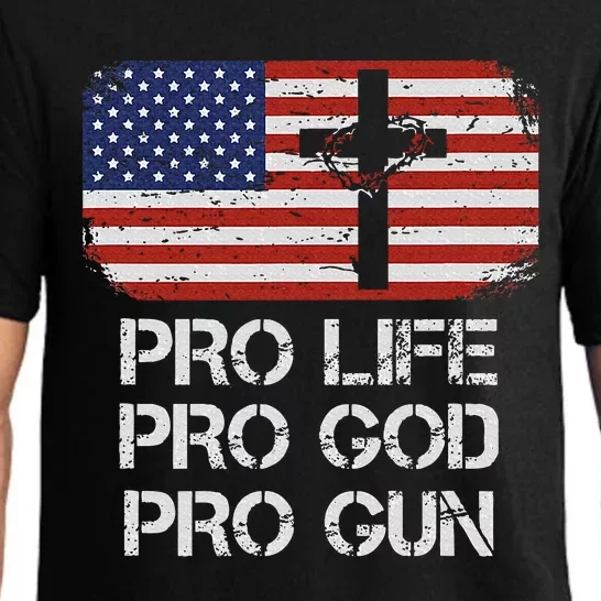 Pro Life Pro God Pro Gun Conservative Pajama Set