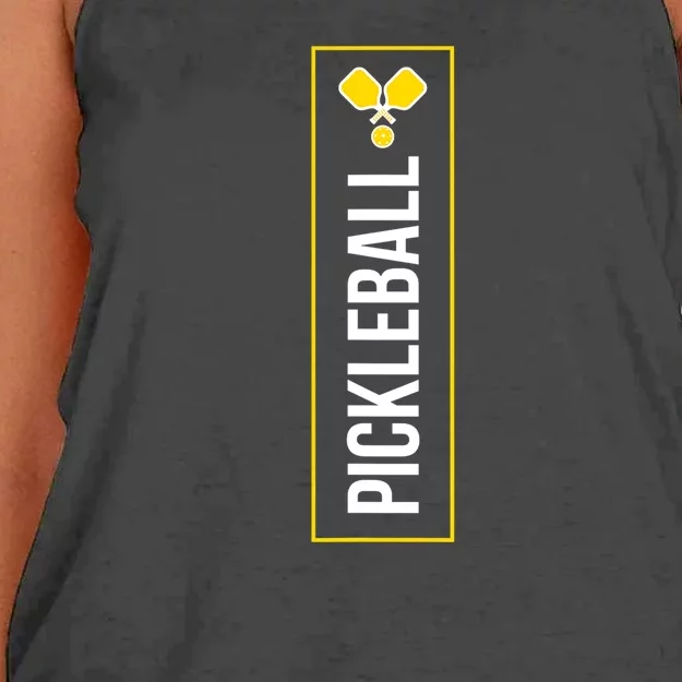 Pickleball Lovers Women's Knotted Racerback Tank