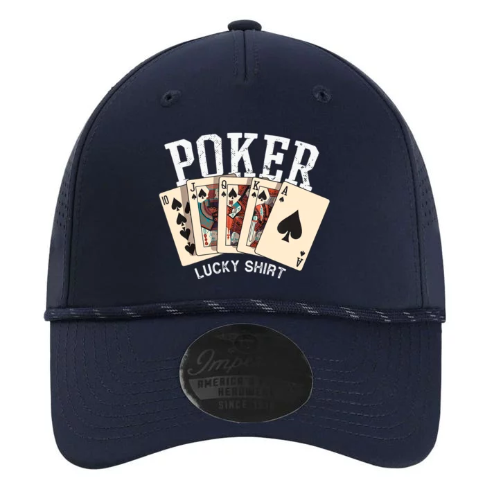 Poker Lucky Poker Player Gambling Funny Poker Performance The Dyno Cap