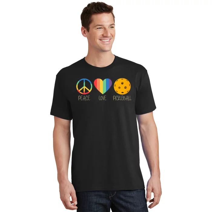 Peace Love Pickleball T-Shirt