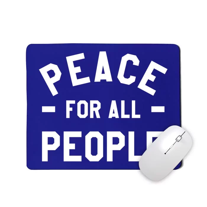 Peace Ll People International World Peace Day Great Gift Mousepad