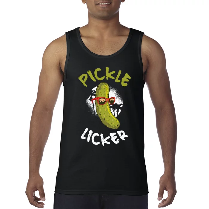 Pickle Licker Pickle Tank Top