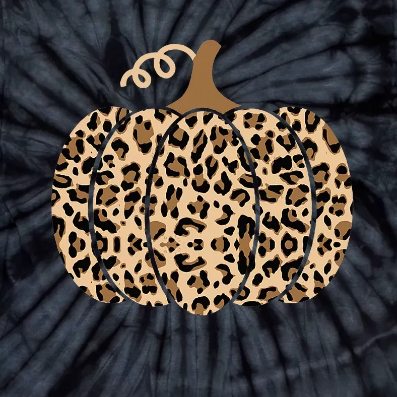 Pumpkin Leopard Print For N Girls Tie-Dye T-Shirt