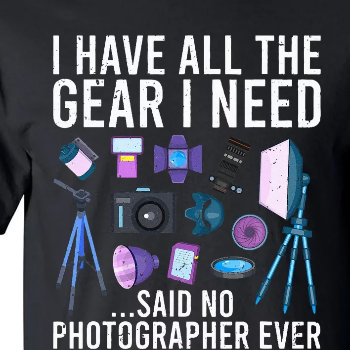 Photography Lover Photographer Photography Tall T-Shirt