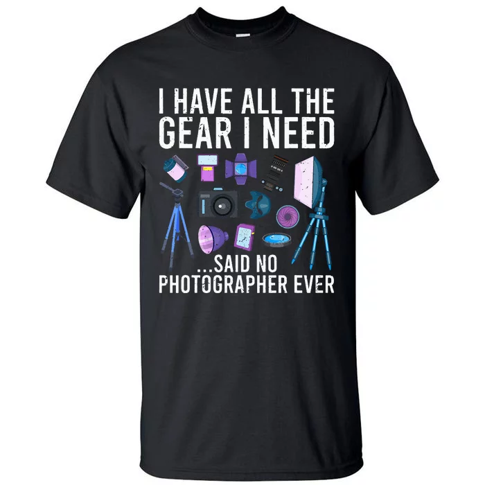 Photography Lover Photographer Photography Tall T-Shirt