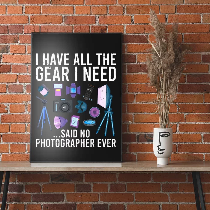 Photography Lover Photographer Photography Poster