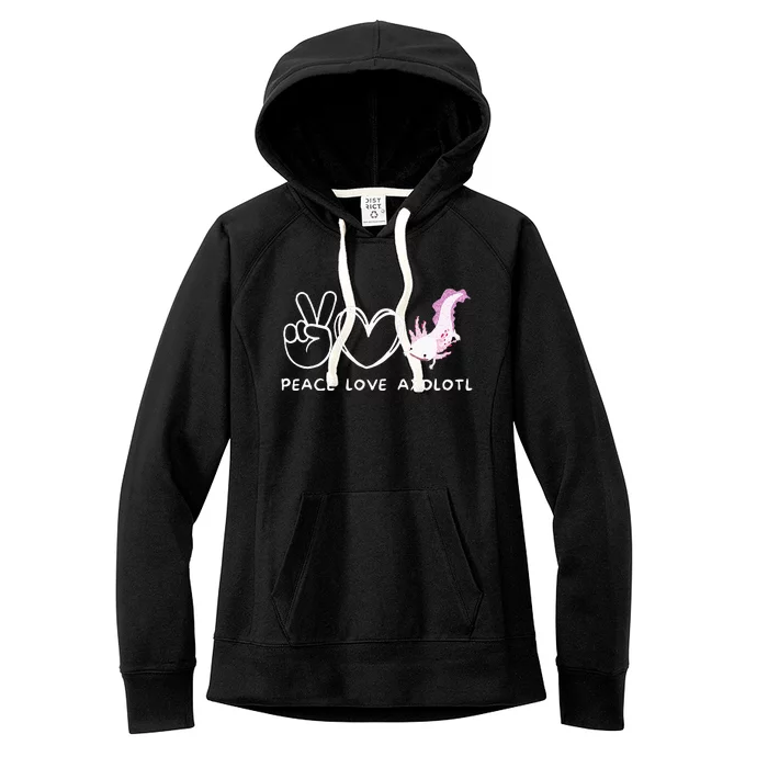 Peace Love Peach Retro Peach Lover Fruit Lover Women's Fleece Hoodie