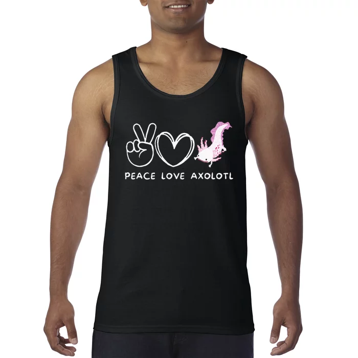 Peace Love Peach Retro Peach Lover Fruit Lover Tank Top