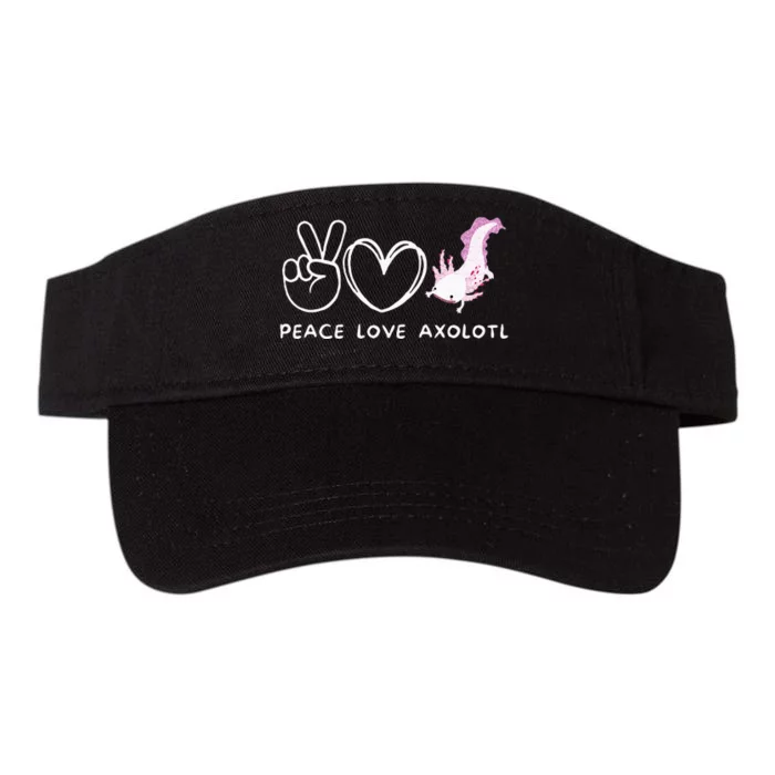 Peace Love Peach Retro Peach Lover Fruit Lover Valucap Bio-Washed Visor