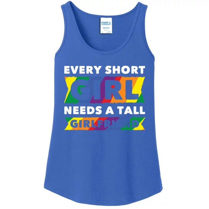 Proud Lesbian Queer Pride Month Gift Lgbt Gift Ladies Essential Tank