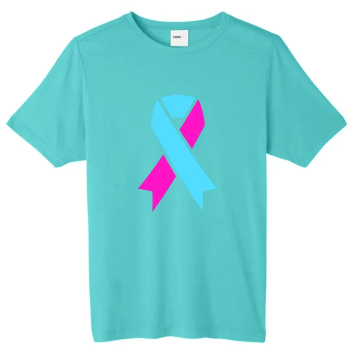 Pro Life Ribbon Pregnancy Infant Loss Awareness Stop Abortion ChromaSoft Performance T-Shirt