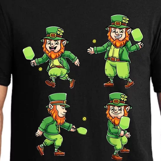 Pickleball Leprechauns St Patrick's Day Pickleball Player Pajama Set