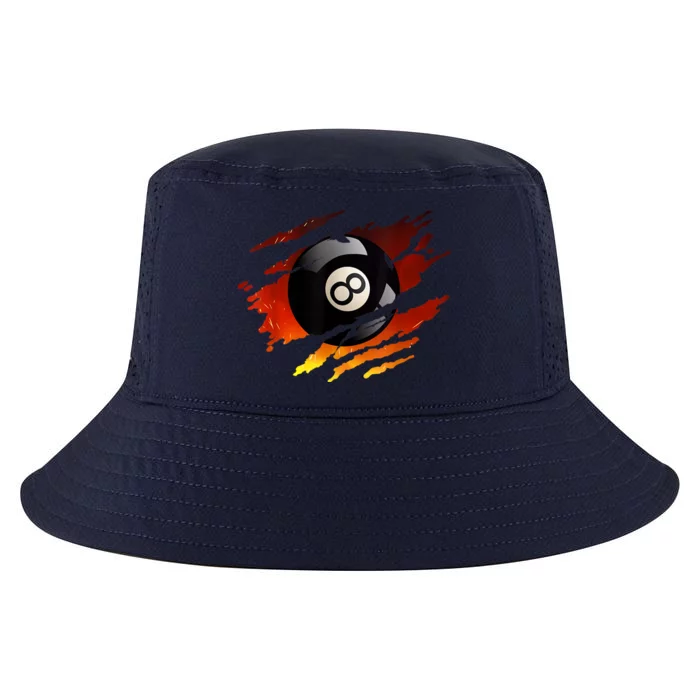 Pool League Snooker Eight Ball Billiards 8 Ball Pool Gift Cool Comfort Performance Bucket Hat