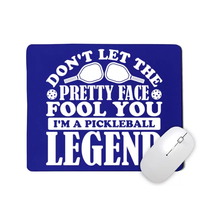 Pickleball Legend Sports Love Funny Coach Player Meme Great Gift Mousepad