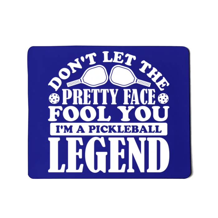 Pickleball Legend Sports Love Funny Coach Player Meme Great Gift Mousepad