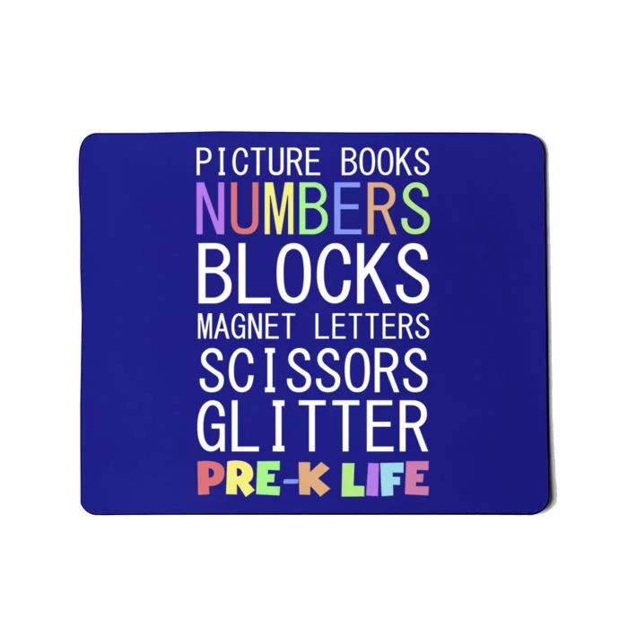 Pregiftk Life School Supply List Teachers Appreciation Great Gift Mousepad