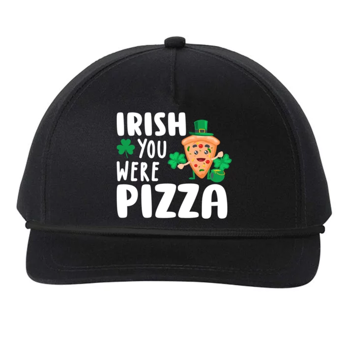 Pizza Lover St Patricks Gift Snapback Five-Panel Rope Hat