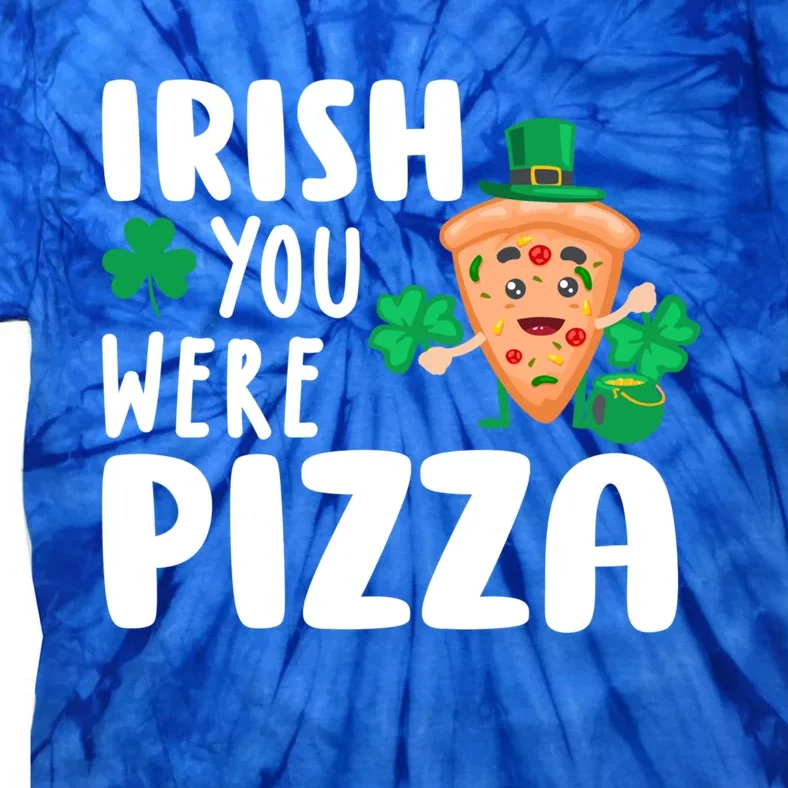 Pizza Lover St Patricks Gift Tie-Dye T-Shirt