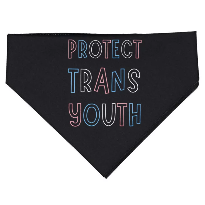 P.R.O.T.E.C.T Lgbtq Social Justice USA-Made Doggie Bandana