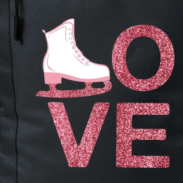 Pink Love Skating Dress Ice Skating Shoes Daily Commute Backpack