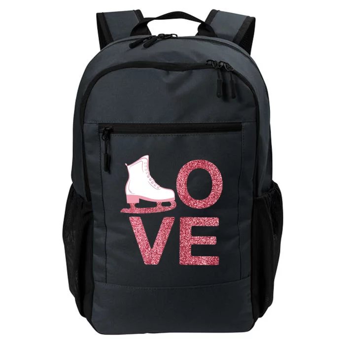 Pink Love Skating Dress Ice Skating Shoes Daily Commute Backpack