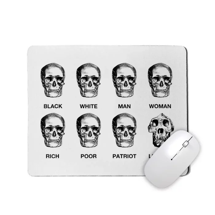 Patriot Liberal Skulls Freethinker Election Vote President Mousepad