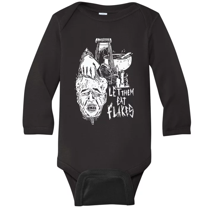 Punkwithacamera Let Them Eat Flakes Baby Long Sleeve Bodysuit