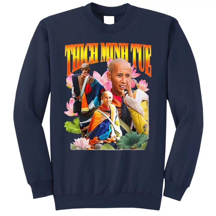 Peace Lotus Thich Minh Tue Buddha Vietnam Buddha Sweatshirt