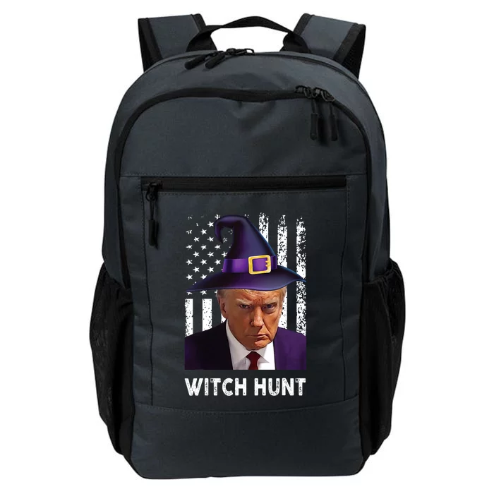 President Legend Trump 2024 Mugshot Halloween Witch Hunt Daily Commute Backpack