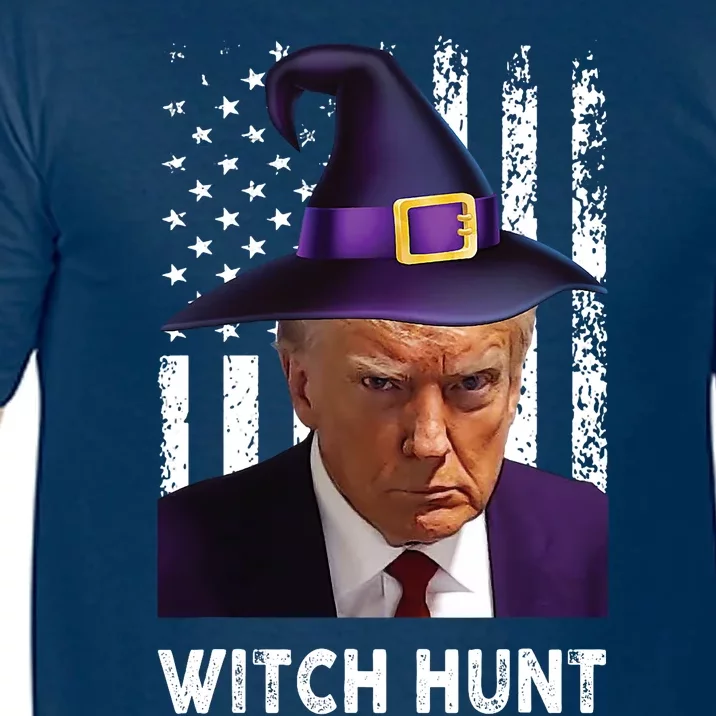 President Legend Trump 2024 Mugshot Halloween Witch Hunt Comfort Colors T-Shirt