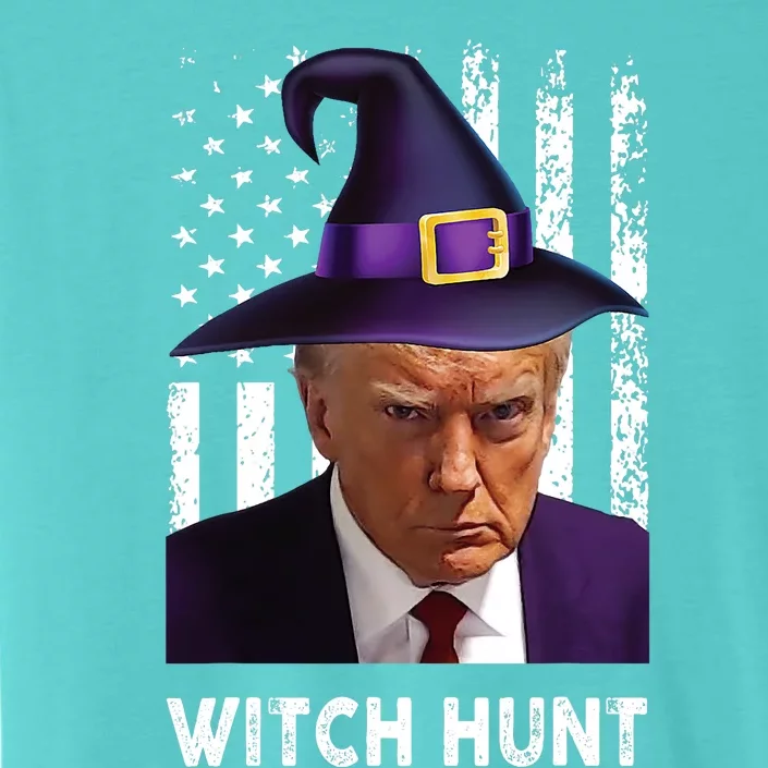 President Legend Trump 2024 Mugshot Halloween Witch Hunt ChromaSoft Performance T-Shirt