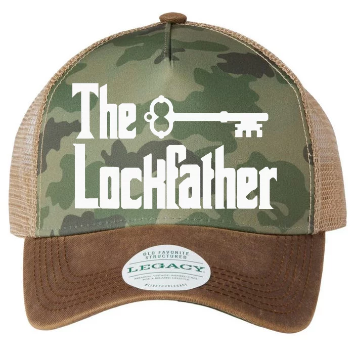 Professional Locksmith The Lockfather Legacy Tie Dye Trucker Hat