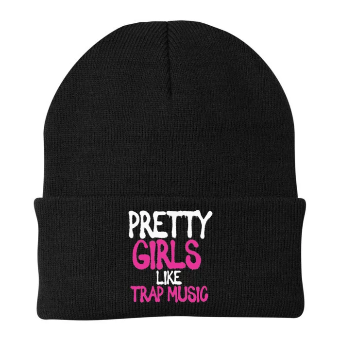 Pretty Like Trap Music Subgenre Hip Hop Rap Knit Cap Winter Beanie