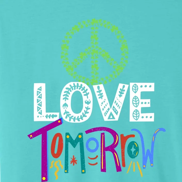 Peace Love Tomorrow Outfit Shamrock Lucky And Cool Gift ChromaSoft Performance T-Shirt