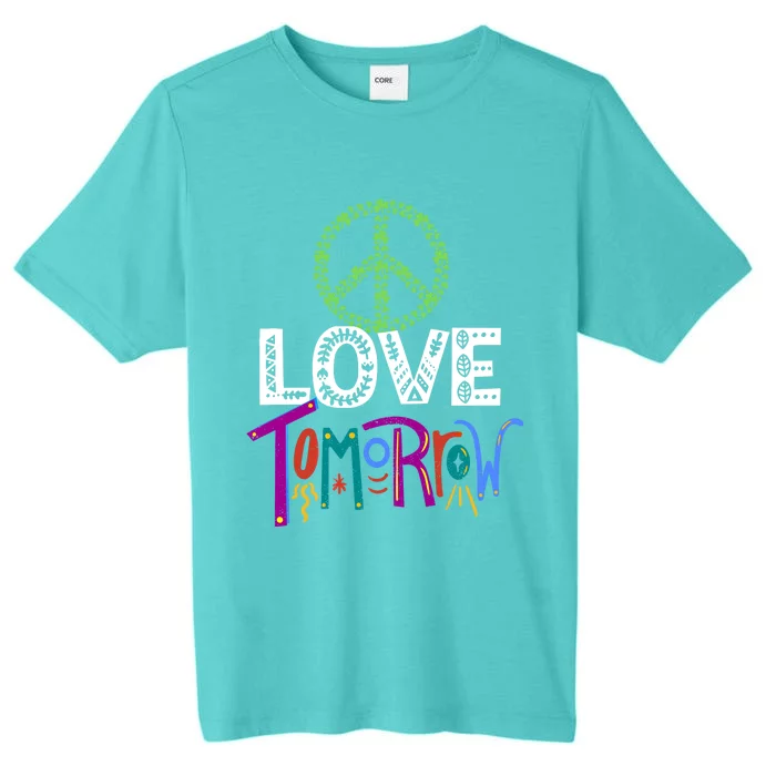 Peace Love Tomorrow Outfit Shamrock Lucky And Cool Gift ChromaSoft Performance T-Shirt