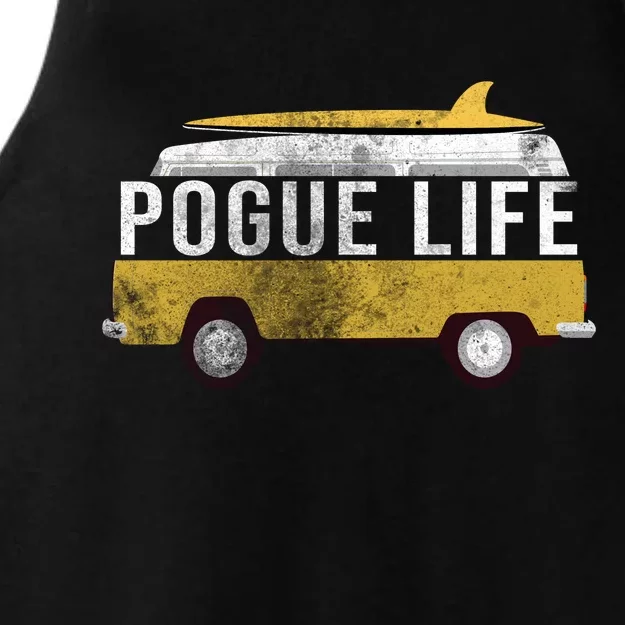 Pogue Life The Bronco Ladies Tri-Blend Wicking Tank