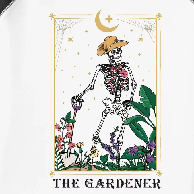 Plant Lover Tarot Card Mom Gardening Infant Baby Jersey Bodysuit