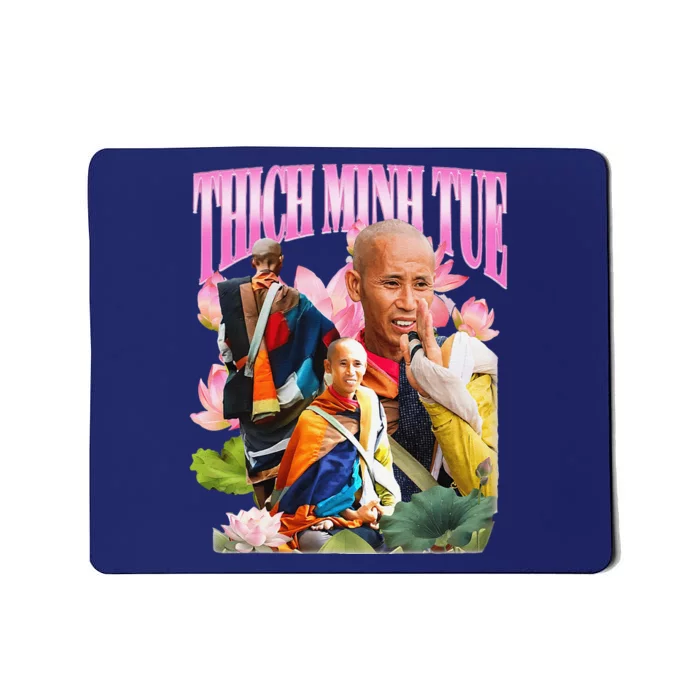 Peace Lotus Thich Minh Tue Buddha Vietnam Buddha Vietnamese Mousepad