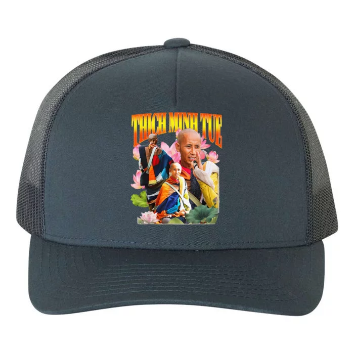 Peace Lotus Thich Minh Tue Buddha Vietnam Buddha Yupoong Adult 5-Panel Trucker Hat