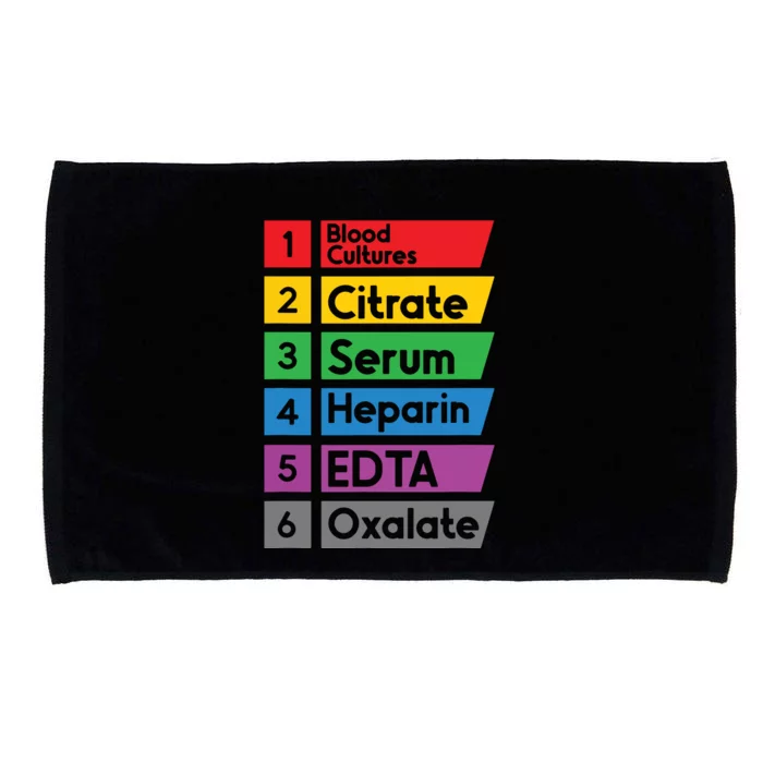 Phlebotomy Lab Technician Order Of Draw Phlebotomist Microfiber Hand Towel