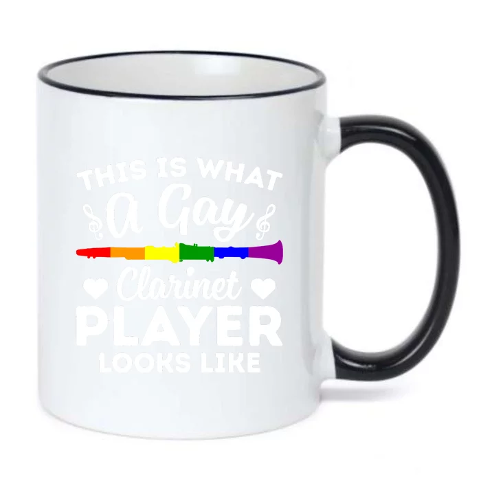 Pride LGBT This Is What A Gay Clarinet Player Looks Like Black Color Changing Mug