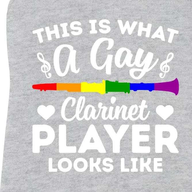 Pride LGBT This Is What A Gay Clarinet Player Looks Like Women's Racerback Tank