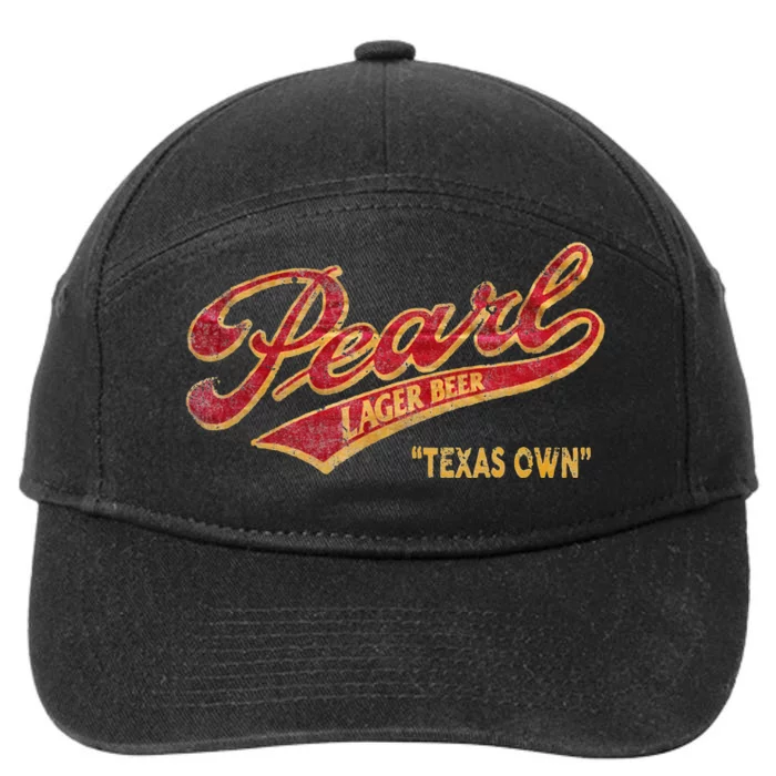 Pearl Lager Texas Beer 7-Panel Snapback Hat