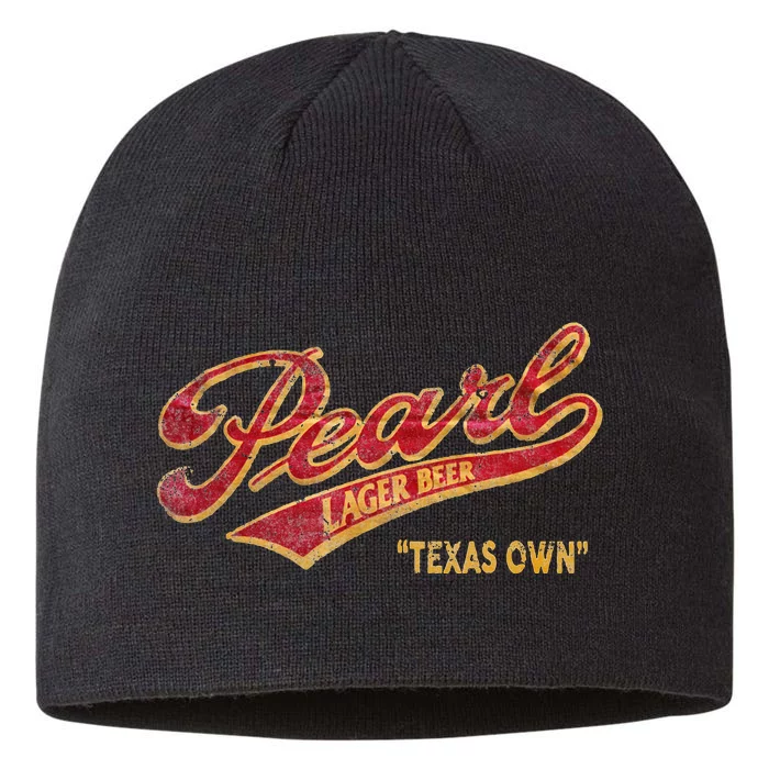 Pearl Lager Texas Beer 8 1/2in Sustainable Knit Beanie