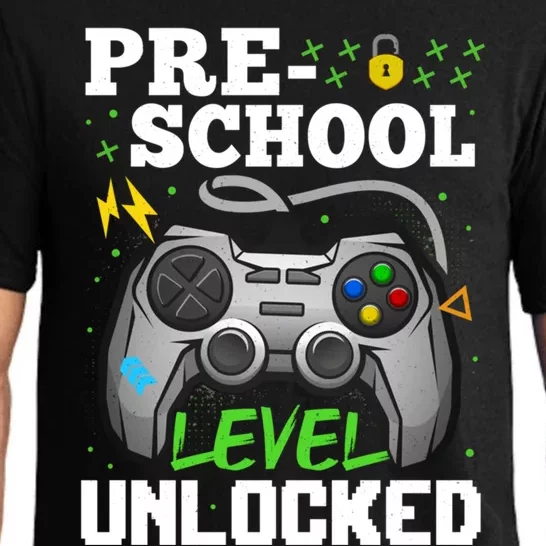 Preschool Level Unlocked Video Game Team Preschool Cute Gift Pajama Set