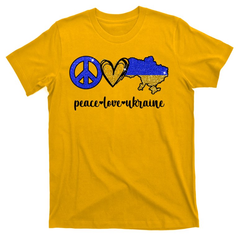 Peace Love Ukraine T-Shirt